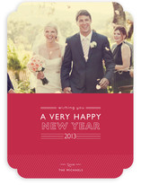 Layered Cake New Year's Photo Cards
