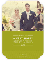 Layered Cake New Year's Photo Cards