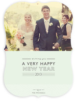 Layered Cake New Year's Photo Cards