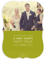 Layered Cake New Year's Photo Cards