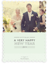 Layered Cake New Year's Photo Cards
