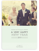 Layered Cake New Year's Photo Cards