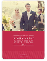 Layered Cake New Year's Photo Cards
