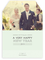Layered Cake New Year's Photo Cards