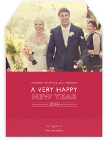 Layered Cake New Year's Photo Cards