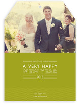 Layered Cake New Year's Photo Cards