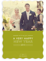 Layered Cake New Year's Photo Cards