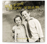 Tilted New Year New Year's Photo Cards