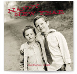 Tilted New Year New Year's Photo Cards