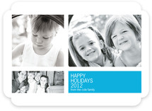 Modern Geometric Group New Year's Photo Cards