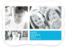 Modern Geometric Group New Year's Photo Cards