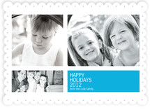 Modern Geometric Group New Year's Photo Cards