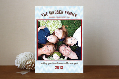 Holiday Love New Year's Photo Cards