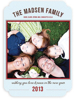 Holiday Love New Year's Photo Cards