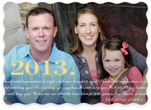 Nostalgia New Year's Photo Cards