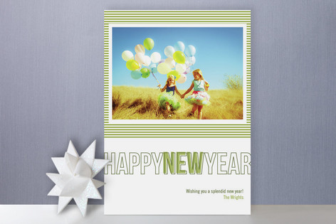 Modern Love New Year's Photo Cards