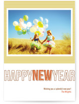 Modern Love New Year's Photo Cards