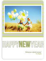 Modern Love New Year's Photo Cards