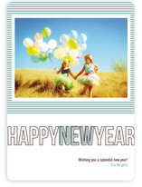 Modern Love New Year's Photo Cards