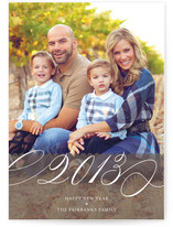 Elegant Year New Year's Photo Cards