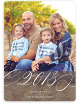 Elegant Year New Year's Photo Cards