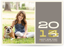 Hip New Year New Year's Photo Cards