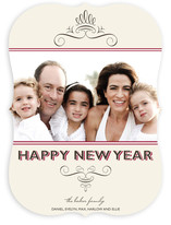 Simple Chic New Year's Photo Cards