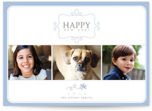 Simple Charm New Year's Photo Cards