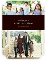 Winter Chic New Year's Photo Cards