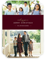 Winter Chic New Year's Photo Cards