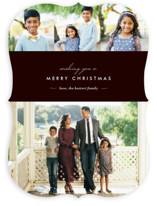 Winter Chic New Year's Photo Cards