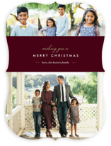 Winter Chic New Year's Photo Cards