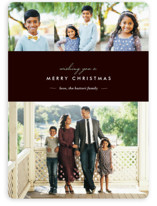 Winter Chic New Year's Photo Cards