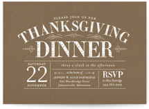 Plymouth Holiday Party Invitations