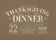 Plymouth Holiday Party Invitations
