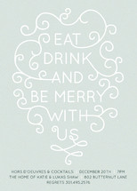 Be Merry with Us! Holiday Party Invitations