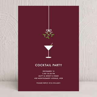 Cocktail Party Holiday Party Invitations