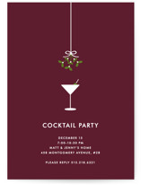 Cocktail Party Holiday Party Invitations