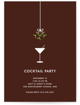 Cocktail Party Holiday Party Invitations