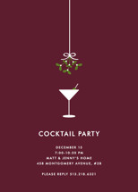 Cocktail Party Holiday Party Invitations