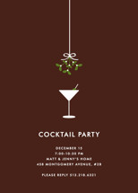 Cocktail Party Holiday Party Invitations