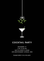Cocktail Party Holiday Party Invitations