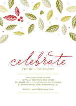 Holly Jolly Holiday Party Invitations