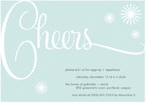 Cheers Holiday Party Invitations