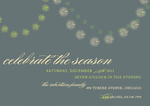 Celebrate the Season Holiday Party Invitations