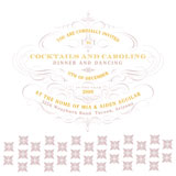 Champagne Holiday Party Invitations