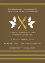 Collation Holiday Party Invitations