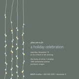 Light Bright Holiday Party Invitations