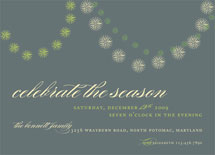 Celebrate the Season Holiday Party Invitations, by sweet street gals