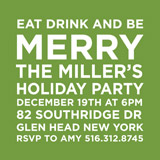 Holiday Block Party Holiday Party Invitations, by The Social Type